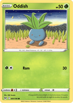 2022 Oddish #1 Lost Origin