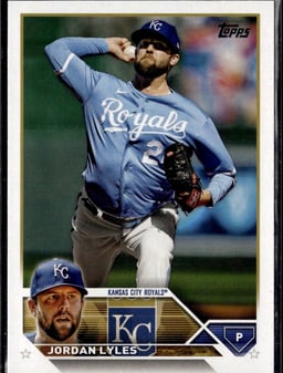2023 Jordan Lyles #US190 Topps Update