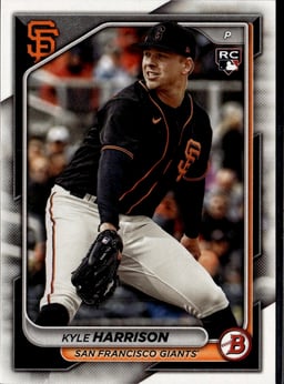 2024 Kyle Harrison #11 Bowman