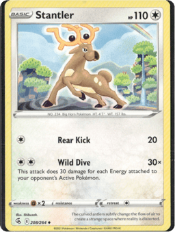 2021 Stantler #208 Fusion Strike