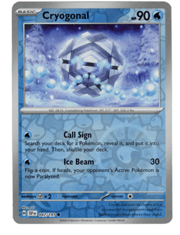 2024 Cryogonal #47 Surging Sparks