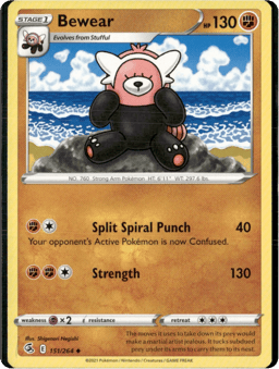 2021 Bewear #151 Fusion Strike