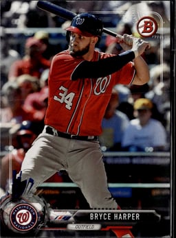 2017 Bryce Harper #3 Bowman
