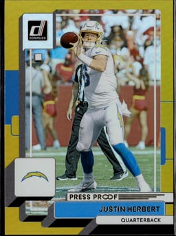 2022 Justin Herbert #294 Donruss