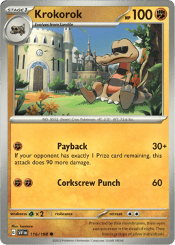 2023 Krokorok #116 Scarlet & Violet
