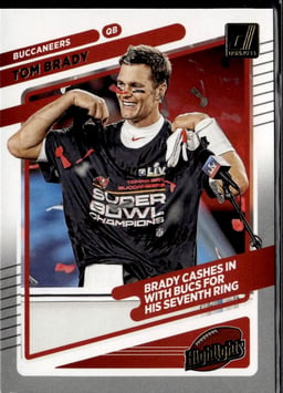 2021 Tom Brady #HI-24 Donruss Highlights