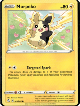 2021 Morpeko #109 Fusion Strike