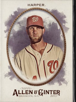 2017 Bryce Harper #50 Topps Allen & Ginter