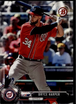 2017 Bryce Harper #3 Bowman