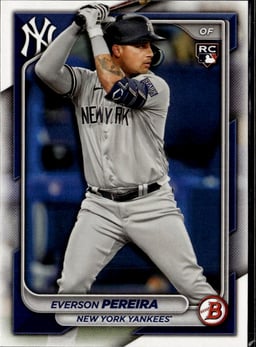 2024 Everson Pereira #93 Bowman