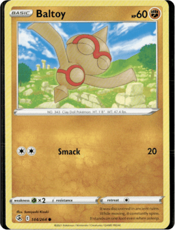 2021 Baltoy #144 Fusion Strike