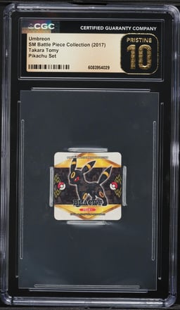 2017 Pokemon Japanese SM Battle Pieces Pikachu Set Umbreon CGC 10 PRISTINE
