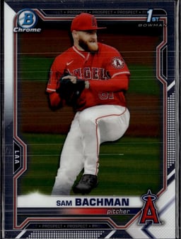 2021 Sam Bachman #BDC-196 Bowman Chrome