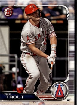 2019 Mike Trout #1 Bowman