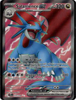 2025 Salamence ex #177 Journey Together