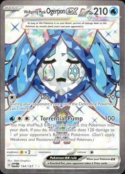 2024 Wellspring Mask Ogerpon ex #194 Twilight Masquerade