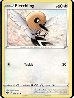 2020 Fletchling #151 Darkness Ablaze