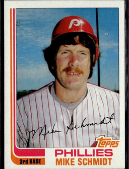 1982 Mike Schmidt #100 Baseball