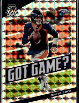 2020 Drew Lock #GG20 Mosaic Got Game