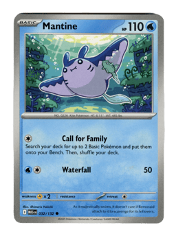 2025 Mantine #32 Mega Evolution
