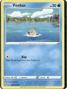 2020 Feebas #38 Darkness Ablaze