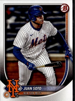2025 Juan Soto #22 Bowman
