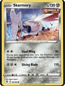 2021 Skarmory #182 Fusion Strike