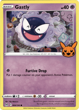 2020 Gastly #064/196 Miscellaneous Cards & Products