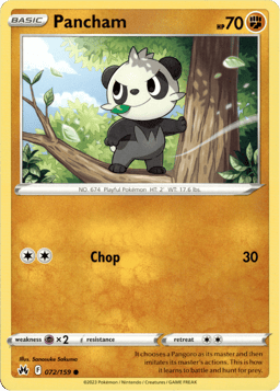 2023 Pancham #72 Crown Zenith