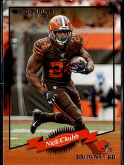 2020 Nick Chubb #R2K-NC Donruss