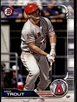 2019 Mike Trout #1 Bowman