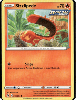 2021 Sizzlipede #47 Fusion Strike