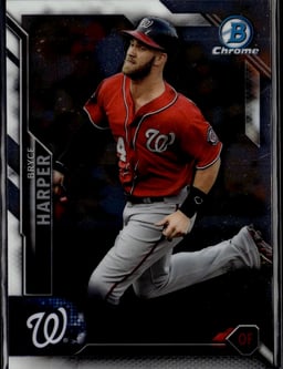 2016 Bryce Harper #100 Bowman Chrome