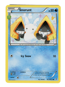 2016 Snorunt #RC7 Generations