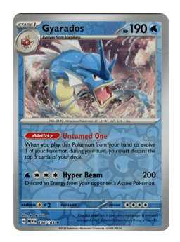 2023 Gyarados #130 151