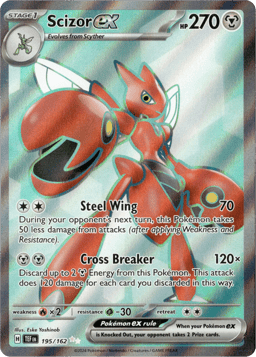 2024 Scizor ex #195 Temporal Forces