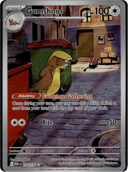 2025 Gumshoos #153 Mega Evolution