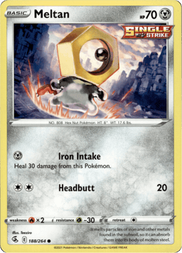2021 Meltan #188 Fusion Strike