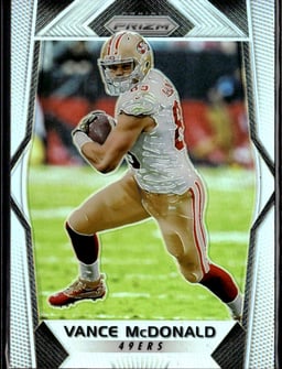 2017 Vance McDonald #36 Prizm