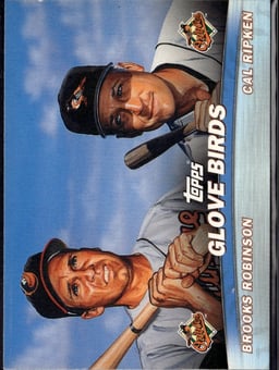 2000 Cal Ripken #TC3 Glove Birds