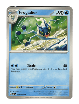 2023 Frogadier #57 Obsidian Flames