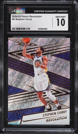 2024 Panini Revolution Stephen Curry #6 CGC 10 GEM MINT
