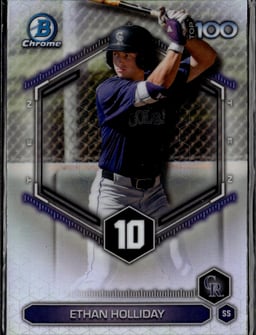 2026 Ethan Holliday #BTP-10 Bowman Scouts Top 100