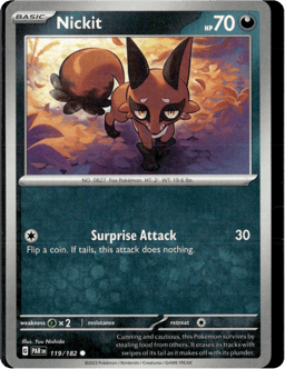 2023 Nickit #119 Paradox Rift