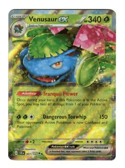 2024 Venusaur ex #1 Stellar Crown