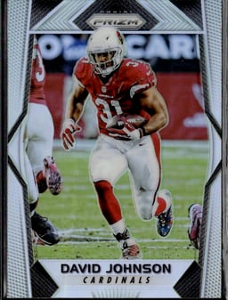 2017 David Johnson #25 Prizm