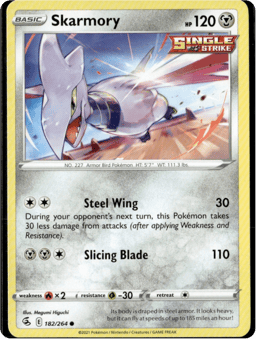 2021 Skarmory #182 Fusion Strike