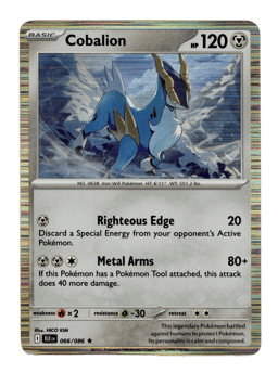2025 Cobalion #66 Black Bolt