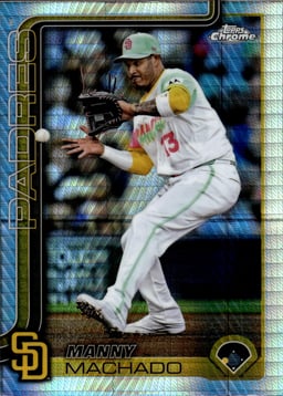 2025 Manny Machado #53 Topps Chrome Prism