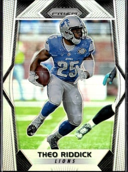 2017 Theo Riddick #148 Prizm